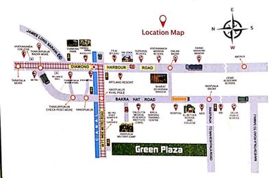 Rupbasuda Green Plaza Location Plan 1