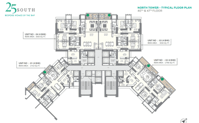Project Image of 1464.22 - 7250.0 Sq.ft 3 BHK Apartment for buy in The 25 South 