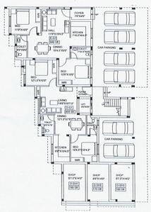 Project Image of 525.0 - 1240.0 Sq.ft 1 BHK Apartment for buy in Vinoth Varsha