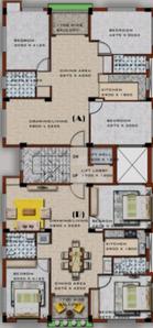 Project Image of 0.0 - 1480.0 Sq.ft 3 BHK Apartment for buy in Gananayak Shanti Dhara Coopeartive Society