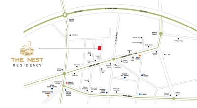 Project Image of 1204.48 - 1441.93 Sq.ft 3 BHK Apartment for buy in Krishna The Nest Residency