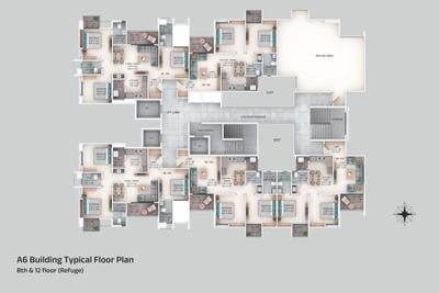 Project Image of 579.96 - 724.41 Sq.ft 2 BHK Apartment for buy in Majestique Rhythm County Phase IV