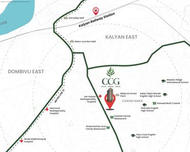 Project Image of 320.87 - 534.54 Sq.ft 1 BHK Apartment for buy in Chhaya Central Greens