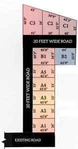 VL Dakshan Nagar Layout Plan 1