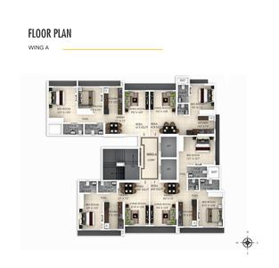 Project Image of 378.0 - 643.0 Sq.ft 1 BHK Apartment for buy in Dimple Westwood