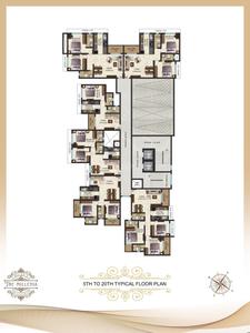 Project Image of 512.0 - 972.84 Sq.ft 1 BHK Apartment for buy in Milan The Millenia