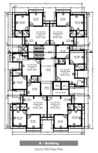 Project Image of 420.33 - 519.36 Sq.ft 2 BHK Apartment for buy in Rashi Seven Colours