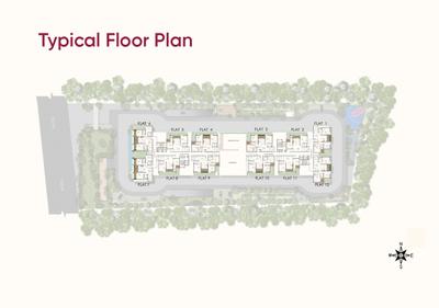 Project Image of 843.57 - 1056.37 Sq.ft 2 BHK Apartment for buy in LS Sakura