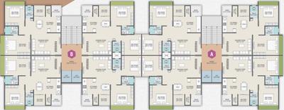 Project Image of 1188.0 - 1305.0 Sq.ft 2 BHK Apartment for buy in KV Satva Shiv Gold