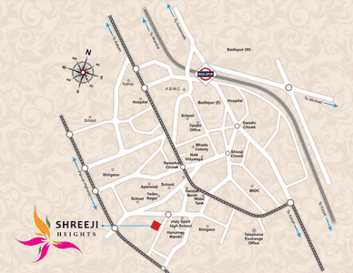 Project Image of 195.47 - 463.92 Sq.ft 1 RK Apartment for buy in Shreeji Heights Wing A And Wing B