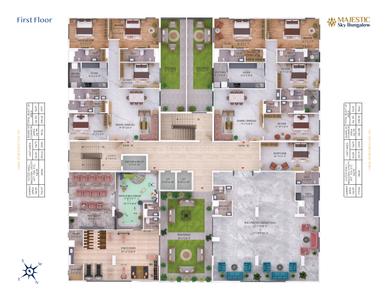 Project Image of 2914.0 - 3258.0 Sq.ft 3.5 BHK Apartment for buy in Majestic Sky Bungalow