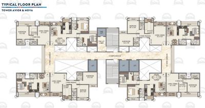 Project Image of 430.0 - 654.0 Sq.ft 1 BHK Apartment for buy in Paradise Sai Suncity