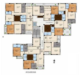Project Image of 880.0 - 1155.0 Sq.ft 2 BHK Apartment for buy in Rajwada Oakside