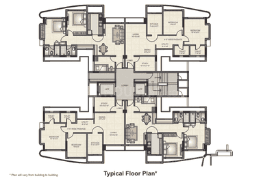 Project Image of 0.0 - 700.0 Sq.ft 2 BHK Apartment for buy in Unique Shristi Complex