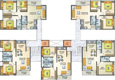 Project Image of 0.0 - 1200.0 Sq.ft 3 BHK Apartment for buy in Sumanchandra Town