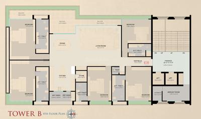 Project Image of 2744.69 - 5532.11 Sq.ft 5 BHK Apartment for buy in Triyom Palace