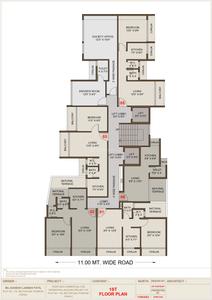Project Image of 390.0 - 426.0 Sq.ft 1 BHK Apartment for buy in Destiny Trimurti Residence