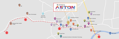 Project Image of 486.1 - 840.77 Sq.ft 1 BHK Apartment for buy in Rahul Aston II