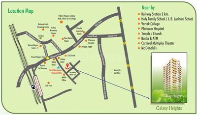Project Image of 424.0 - 628.0 Sq.ft 1 BHK Apartment for buy in Shakti Galaxy Heights