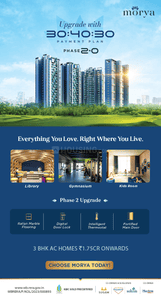 Project Image of 1529.0 - 2619.0 Sq.ft 3 BHK Apartment for buy in Morya Phase II