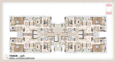 Project Image of 4262.0 - 4917.0 Sq.ft 4 BHK Apartment for buy in Adani Nova Nest