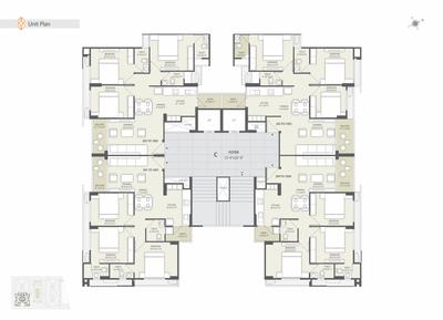 Project Image of 900.0 - 915.0 Sq.ft 3 BHK Apartment for buy in Omkar Parisar