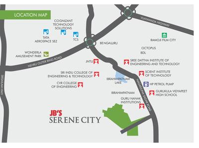 Project Image of 0.0 - 220.0 Sq.ft 1 BHK Apartment for buy in JBS Serene City