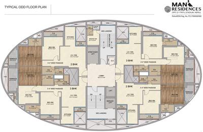 Project Image of 539.0 - 1787.0 Sq.ft 1 BHK Apartment for buy in Man Residences