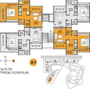 Project Image of 311.0 - 481.0 Sq.ft 1 BHK Apartment for buy in Risali JP Symphony