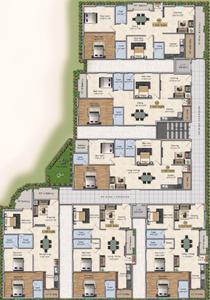 Project Image of 1525.0 - 1800.0 Sq.ft 3 BHK Apartment for buy in VVR Green Meadows