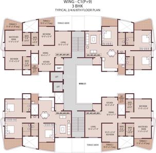 Project Image of 620 Sq.ft 1 BHK Apartment / Flat for sale in Dhanori for Rs. 4900000