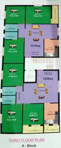 Project Image of 1068.0 - 1233.0 Sq.ft 3 BHK Apartment for buy in JG Sainath Appartments