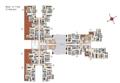 Project Image of 1126.0 - 1791.0 Sq.ft 2 BHK Apartment for buy in Casagrand Northern Star