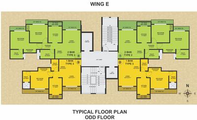 Project Image of 394.0 - 668.22 Sq.ft 1 BHK Apartment for buy in Swastik Epitome Building 2 Phase III 15 To 21 Floors