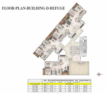 Project Image of 716.0 - 1165.0 Sq.ft 2 BHK Apartment for buy in Dolphin Casa Grande Building C Wing C1