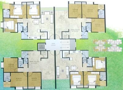 Project Image of 1317 Sq.ft 3 BHK Apartment / Flat for sale in Laskana for Rs. 4200000