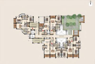 Project Image of 1295.0 - 1603.0 Sq.ft 2 BHK Apartment for buy in Chathamkulam Swarga