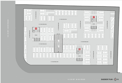Project Image of 605.36 - 888.45 Sq.ft 2 BHK Apartment for buy in Sai Parisar