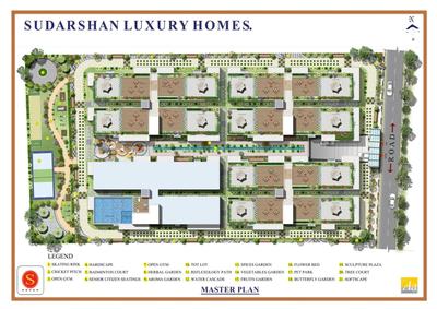 Project Image of 1795.0 - 2180.0 Sq.ft 3 BHK Apartment for buy in Sudarshan Foresta
