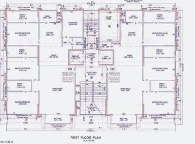Project Image of 1829.33 - 2008.01 Sq.ft 4 BHK Apartment for buy in Silver Rio Nest B And C