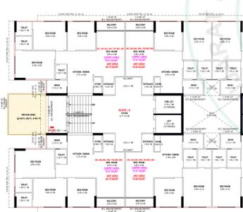 Project Image of 577.91 - 849.38 Sq.ft 2 BHK Apartment for buy in Nivaan The Neelkanth Heritage