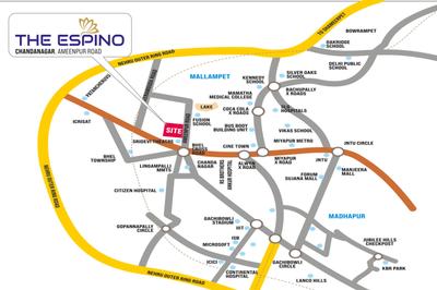 Project Image of 1084.0 - 1779.0 Sq.ft 2 BHK Apartment for buy in Avantika The Espino