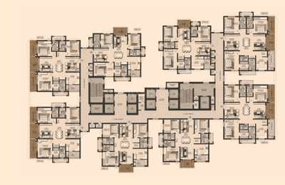 Project Image of 1830.0 - 2455.0 Sq.ft 3 BHK Apartment for buy in Raghava Halo