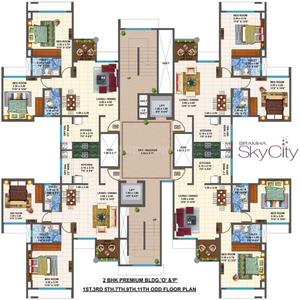 Project Image of 786.0 - 1360.0 Sq.ft 2 BHK Apartment for buy in Bramha Skycity
