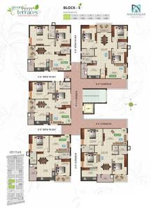 Project Image of 1050.0 - 1770.0 Sq.ft 2 BHK Apartment for buy in Mahanagar Green Terraces