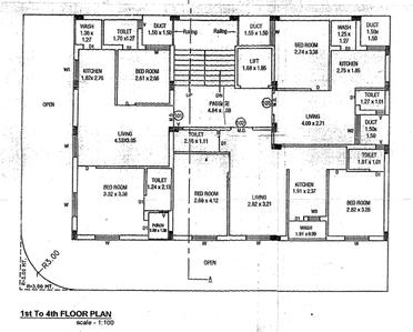Project Image of 292.99 - 514.73 Sq.ft 1 BHK Apartment for buy in Maruti Residency