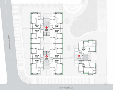 Project Image of 1413.0 - 1665.0 Sq.ft 2 BHK Apartment for buy in Shreeji Swastik