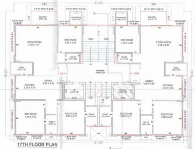 Project Image of 1134.62 - 2045.25 Sq.ft 3 BHK Apartment for buy in Siddhi Vinayak Divine Rivera