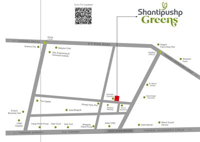 Shanti Pushp Greens Location Plan 1