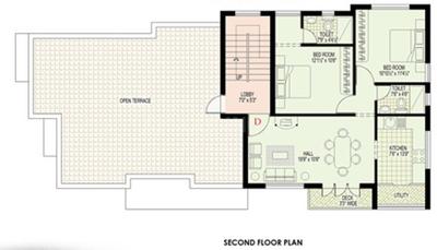 Project Image of 751.0 - 1195.0 Sq.ft 1.5 BHK Apartment for buy in Amaar Ultra Amar Avenue Phase 1